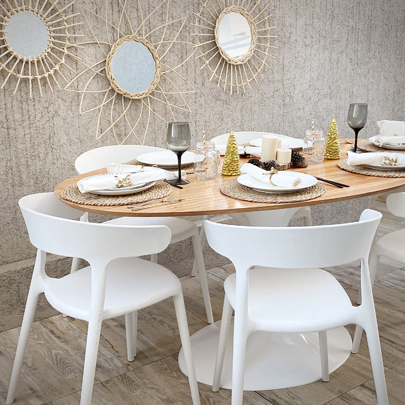 Silla Moon blanco